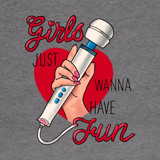 Girls Just Wanna Have Fun by freezethecomedian